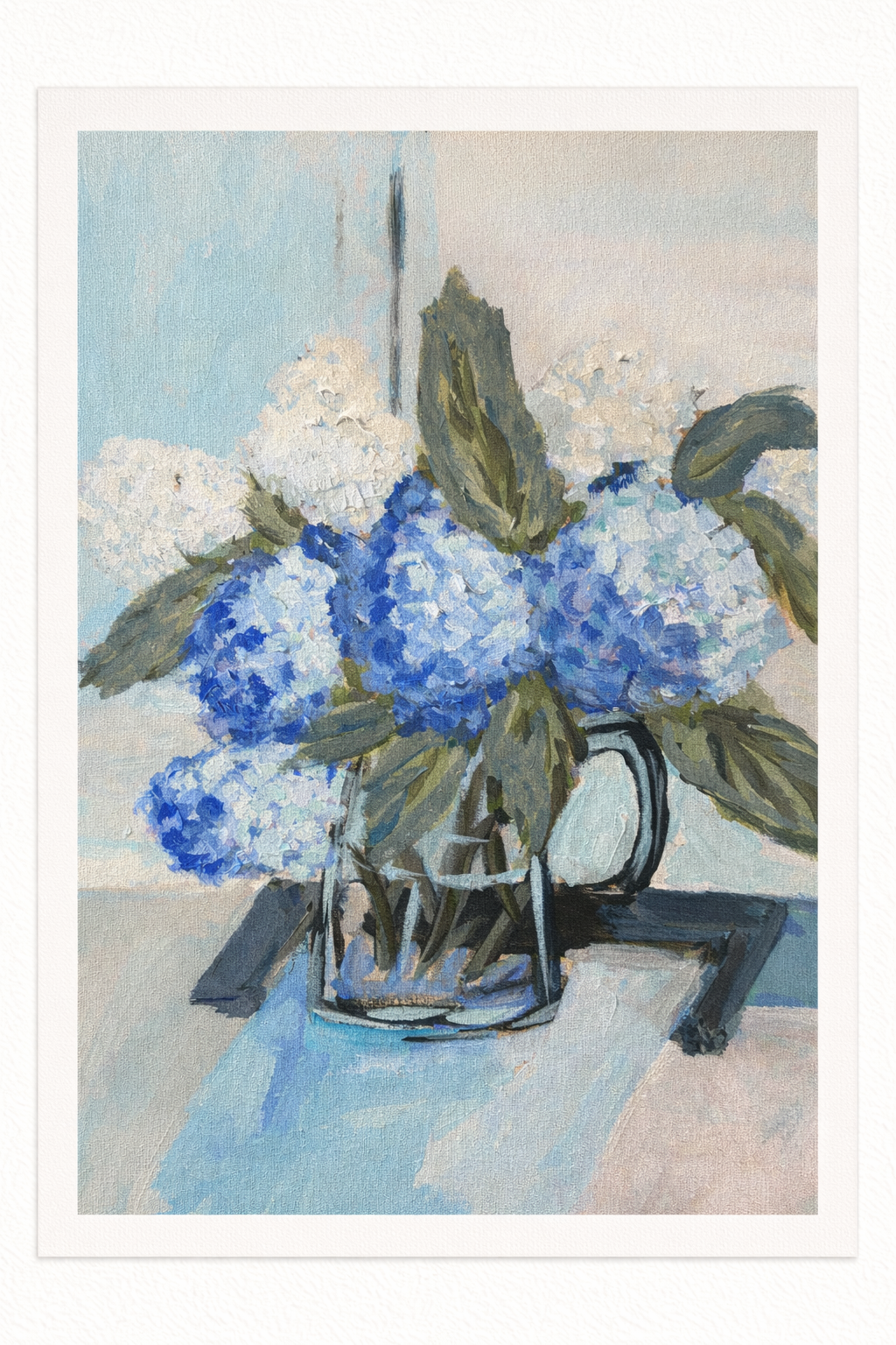 Hydrangeas in Vase